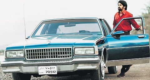 A still from the Malayalam movie 'Kurup'