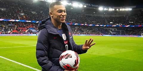 France's Kilian Mbappe. (Photo | AP)
