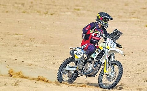 Bengaluru based motorcycle racer Aishwarya Pissay (File photo)