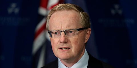 Australia's Reserve Bank Governor Philip Lowe speaks in Sydney. (Photo | AP)