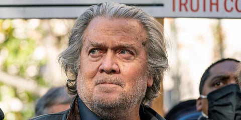 Former White House strategist Steve Bannon (Photo | AP)
