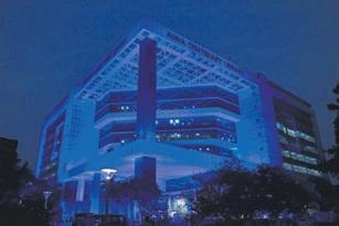 World Diabetes Day: MV hospital lights up Anna Centenary Library