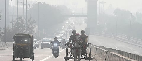 According to officials in the Delhi state environment department, it has suggested that all construction work and industries be shut down in the region. (Photo | Parveen Negi)