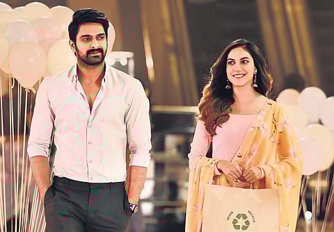 A still fron 'Varudu Kaavalenu'. (Photo| Cinema Express)