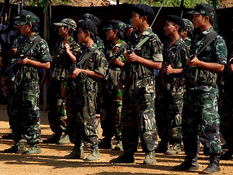 NSCN-K militants (Photo | EPS)