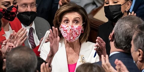 Nancy Pelosi, Speaker of the United States House of Representatives (Photo | AP)