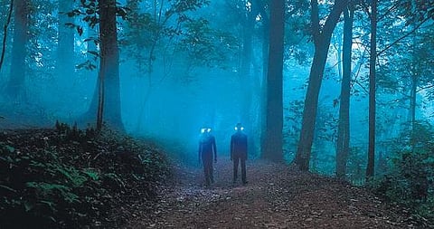 A still from Lijo Jose Pellissery's 'Churuli'.