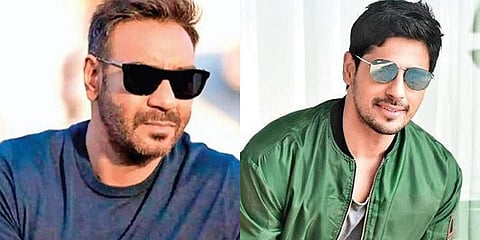 Ajay Devgn (L) and Sidharth Malhotra. (File photo| PTI)