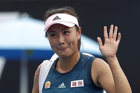 Chinese tennis player Peng Shuai (Photo | AP)