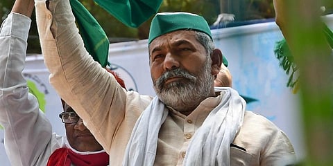 BKU leader Rakesh Tikait (Photo | EPS)