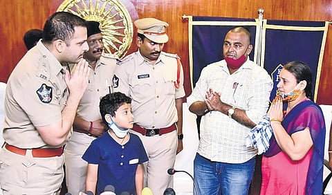 Krishna police trace kidnapped 7-year-old boy in three hours