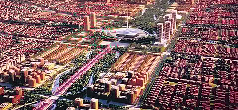 A graphic design of capital Amaravati | FILE PHOTO