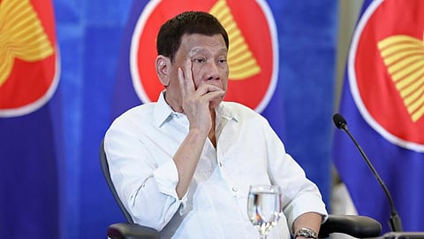 Former Philippine President Rodrigo Duterte