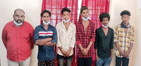 Those arrested for chain snatching