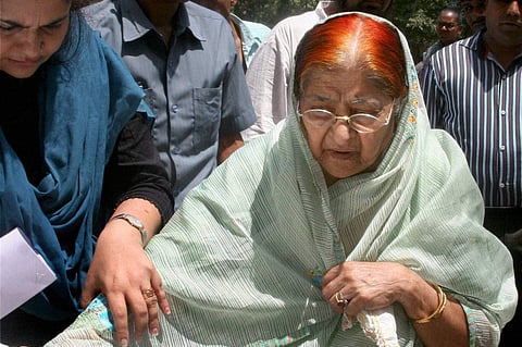 Zakia Jafri, wife of slain Congress MP Ehsaan Jafri. (File | PTI)