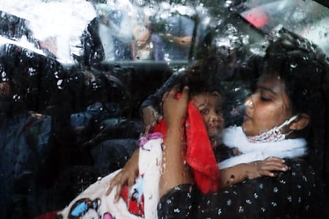 Happy reunion... (Photo I Vincent Pulickal, Express)