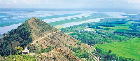 The lake is known for water chestnuts and lotus stem.