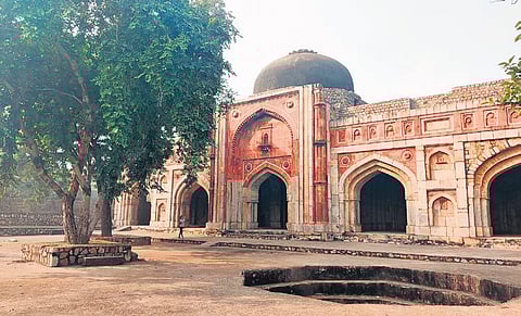 Images of the Mehrauli Archeological Park taken by the Enroute team