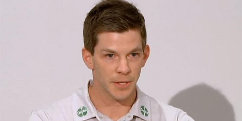 FILE - Tim Paine announces that he is standing down as Australia's Test match captain during a press briefing Friday, Nov. 19, 2021, in Hobart, Tasmania, Australia. (Photo | AP)