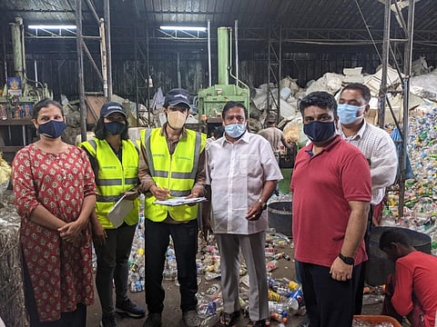 A survey conducted at a value chain recovery facility at Killipalam.