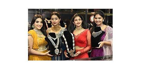 Exclusive bridal collection on display at Novotel today