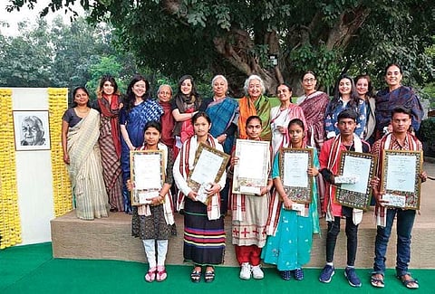 Team DCC with the awardees;