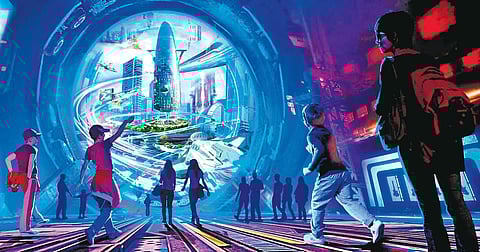 For representational purposes