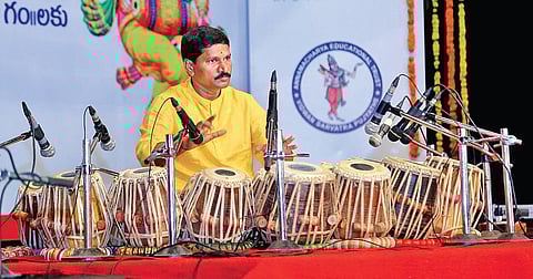 Tabla is normally used in Hindustani classical music as well as in Carnatic music.