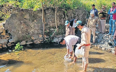 The project resulted in substantial additional recharge of water contributing to 865.86 lakh litres of groundwater and increase in water discharge level in 23 springs among others.