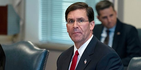 Former US Secretary of Defense Mark Esper (Photo | AP)