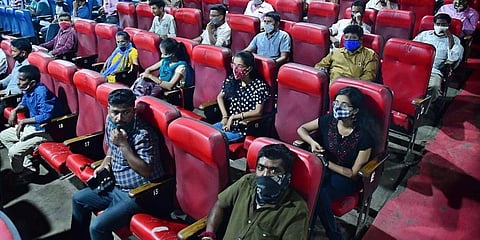 Entry had earlier been limited to fully vaccinated people when theatres were reopened on October 27 (Representational image | EPS)