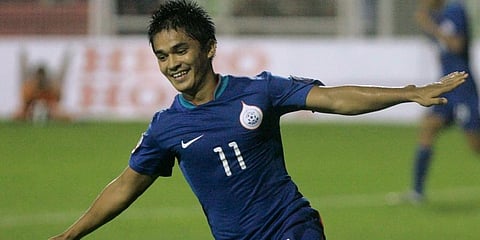 Sunil Chhetri, India's Captain Fantastic. (Photo | PTI)