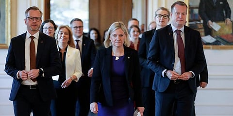 Sweden PM Magdalena Andersson (Photo | AP)