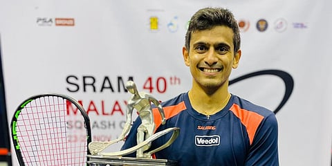 Indian squash team captain Saurav Ghosal (Photo| Twitter)
