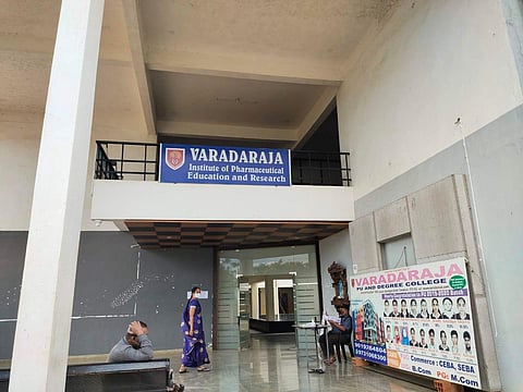 Seven students were from Varadaraja College and eight from Siddaganga Nursing College (Photo | Special arrangement)
