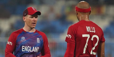 England captain Eoin Morgan (Photo | AP)