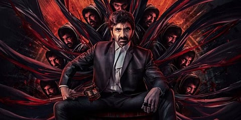 A still from Ravi Teja-starrer 'Ravanasura'.