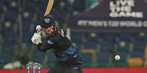 Namibia captain Gerhard Erasmus. (Photo | AP)