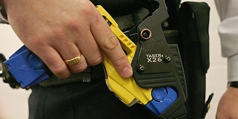 Taser Gun (Photo | AFP)
