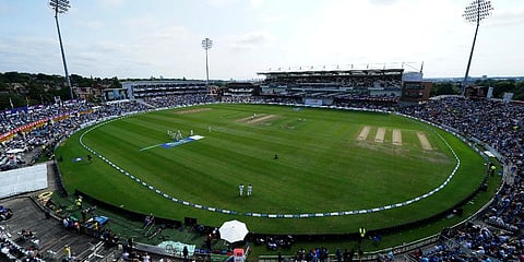 FILE - A general view of the Headingley cricket ground during the third test cricket match between England and India in Leeds, England, Wednesday, Aug. 25, 2021. (Photo | AP)