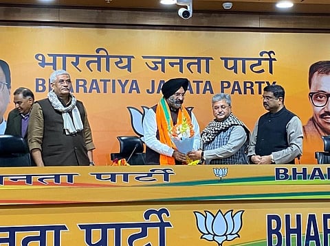 Manjinder Singh Sirsa has joined the BJP. (Photo | Twitter)