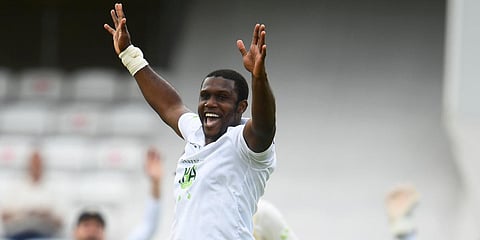 Hampshire all-rounder Keith Barker (Photo| Twitter)