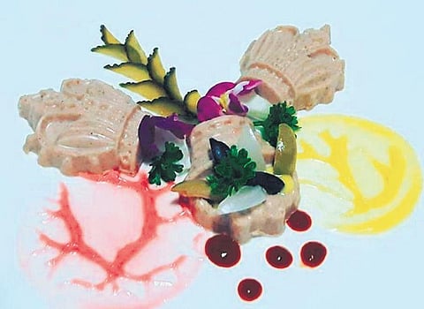 Called amuse-bouche, it simply attempts to do what it says — amuse the mouth.