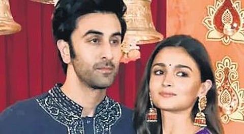 Ranbir Kapoor and Alia Bhatt.