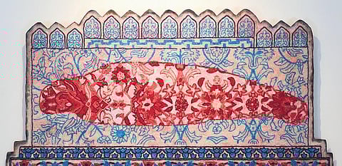 Kolkata-based artist Piyali Sadhukhan has emotional ode to experiences with cut glass bangles