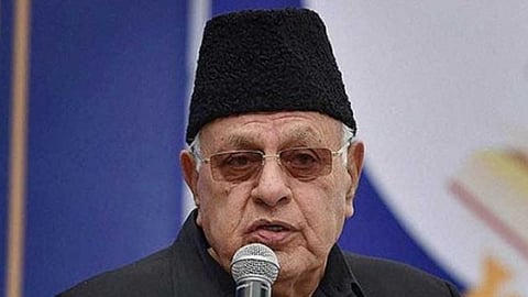 National Conference president Farooq Abdullah