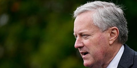 Former White House chief of staff Mark Meadows (Photo | AP)