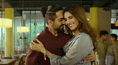 Actor Vaani Kapoor in 'Chandigarh Kare Aashiqui' with Ayushmann Khurrana (Photo | YouTube Screengrab)
