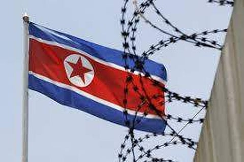 North Korea flag for representative purpose | AP