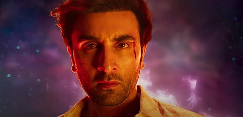 A still from the motion poster of Ranbir-Alia-starrer Brahmastra. (Photo | YouTube screengrab)